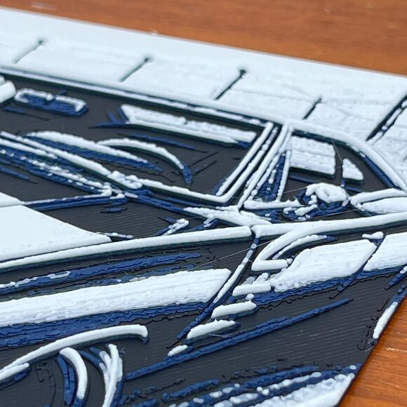 Dodge Charger Wall Art, Wall Art, Hueforge Art Print, Texture… - Picture 7 of 10